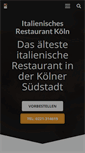 Mobile Screenshot of italienisches-restaurant-koeln.de